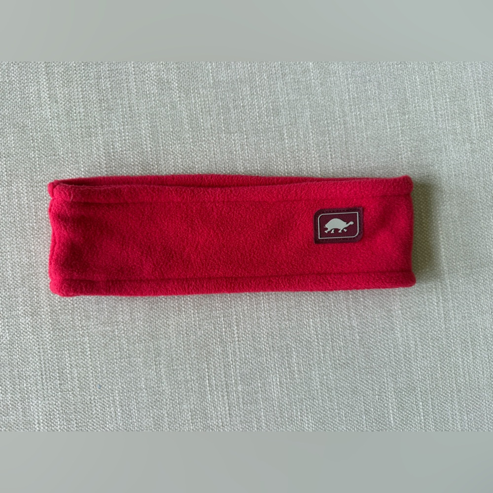 Turtle Fur Red Fuzzy Ear Warmer Headband